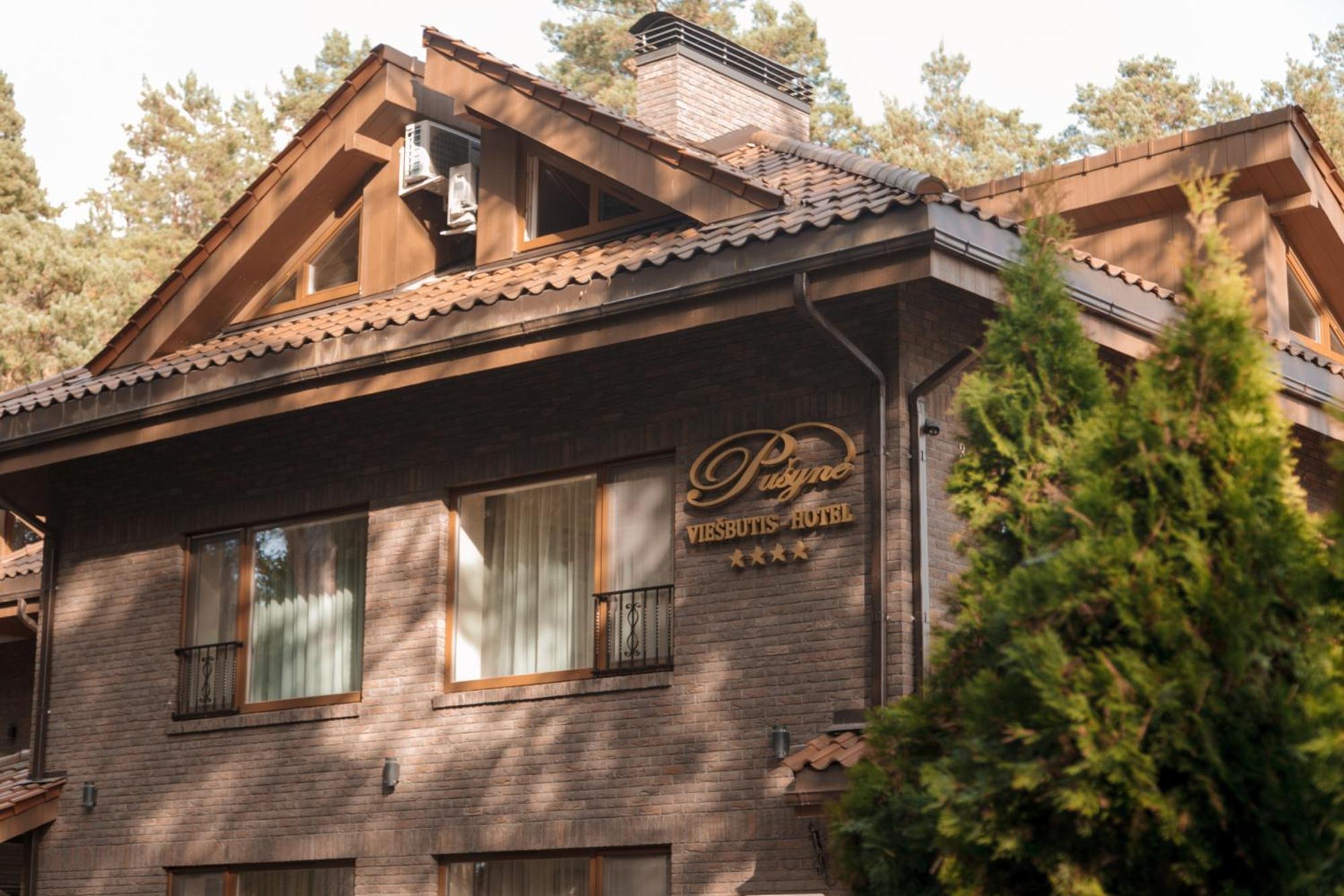 Hotel Pusyne Birštonas Exterior foto